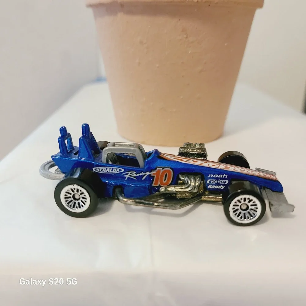 Hot Wheels Super Modified‎ Open Wheel Racer Car 1997 Diecast Blue